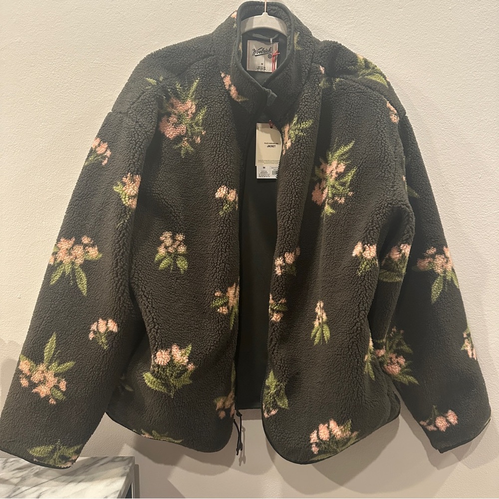 Woolrich Floral Fleece Medium SOLD OUT - Picture 7 of 9